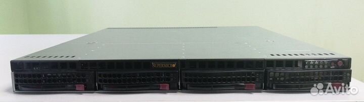 Серверный корпус SuperMicro CSE-813MFTqc-350CB 1U