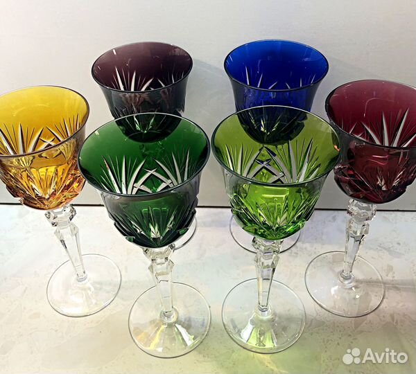 Фужеры винтажный хрусталь Nachtmann Германия