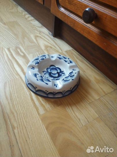 Гжель пепельница