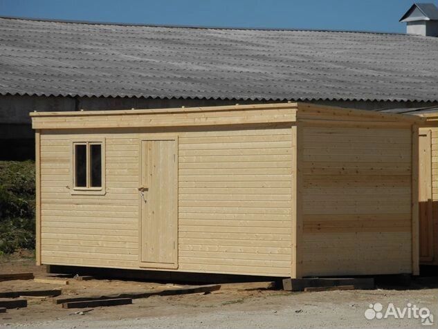 Бытовка Хозблок Вагончик Блок-контейнер