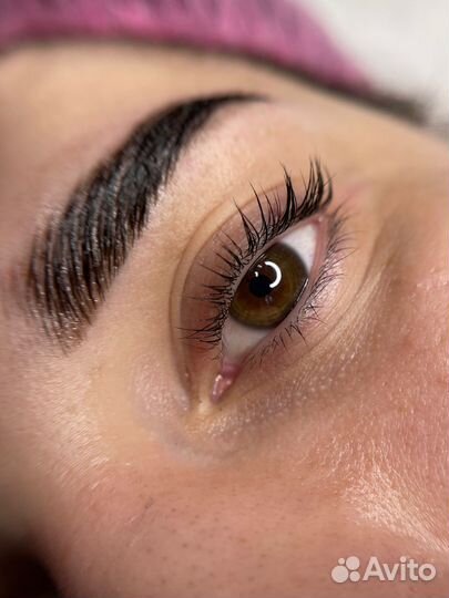 Ламинирование бровей и ресниц