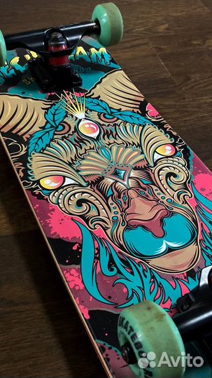 Скейтборд tech team оригинал длина 79см
