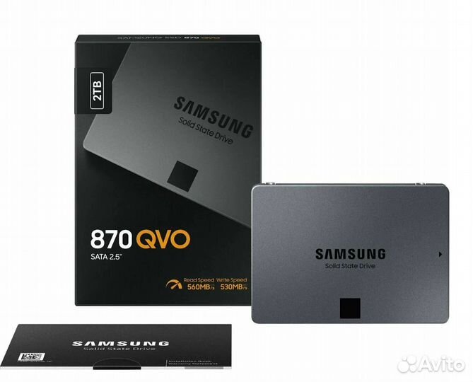 SSD Samsung 2TB 870 Qvo sata-III