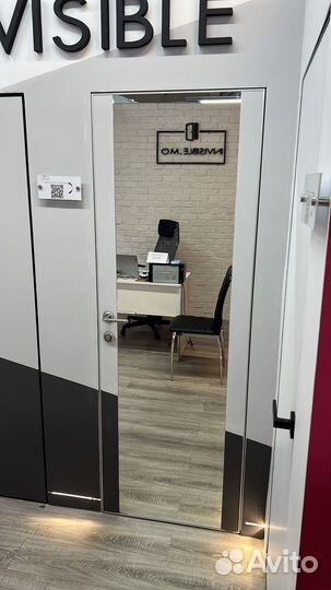 Скрытые межкомнатные двери под покраску