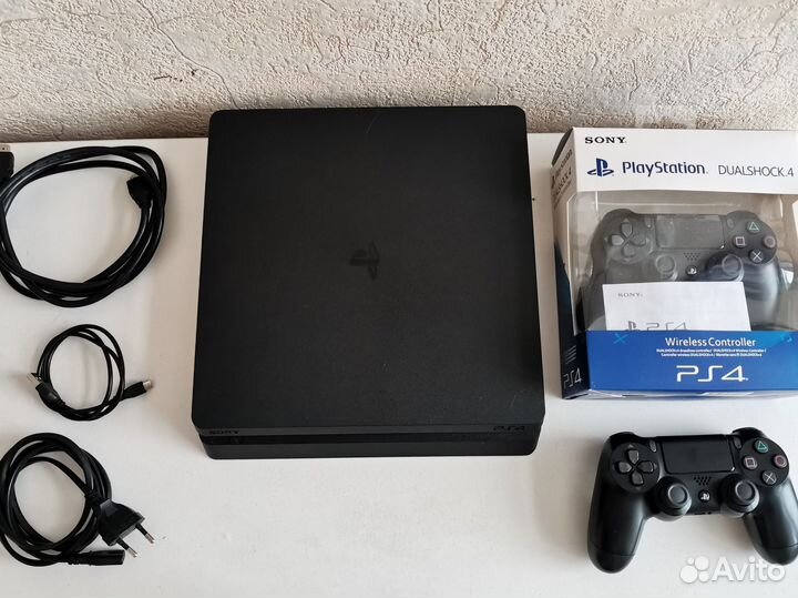 Sony Ps5 slim 1tb + 50 игр Новая, с дисководом