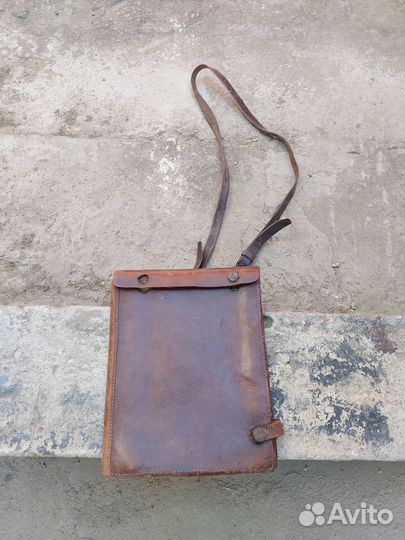 Кожаная палетка для карт. командирская