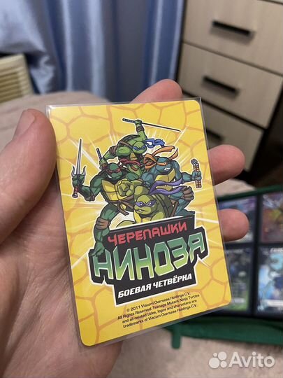 Карточки черепашки ниндзя