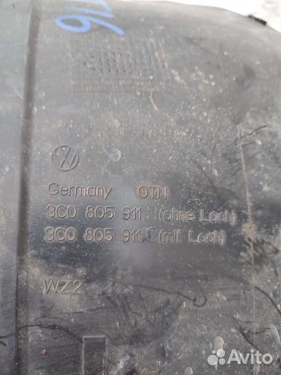 Левый подкрылок Vw Passat b6