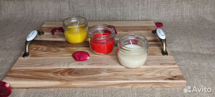 Поднос из дерева