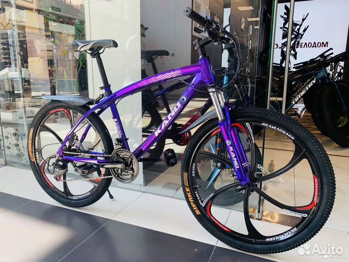 Горный велосипед с литыми дисками 26