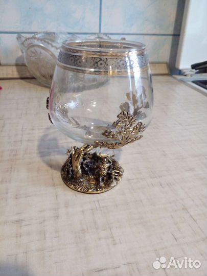 Красивый бокал (ручная работа)