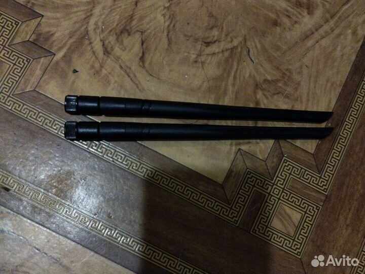 2 антенны с разъемом папа