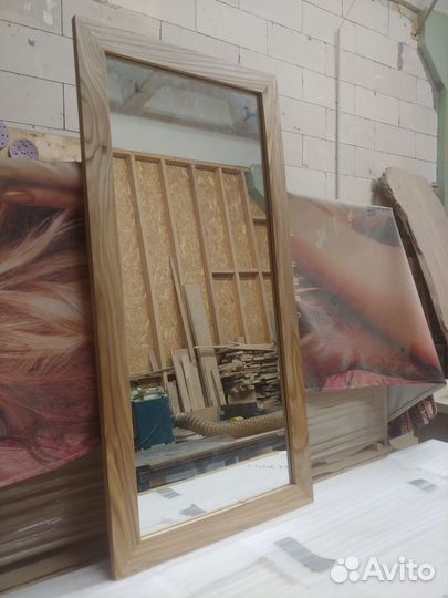 Зеркало из массива дерева