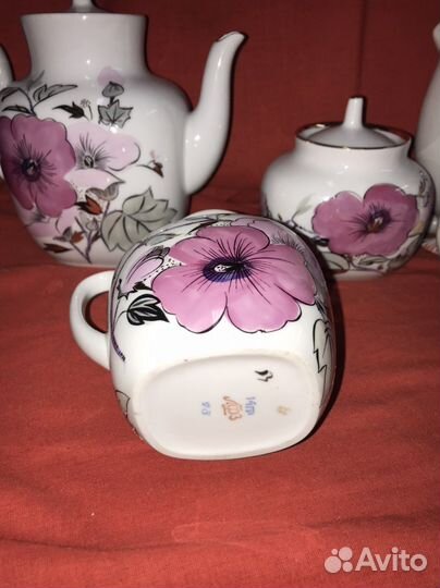 Фарфоровая посуда лфз СССР