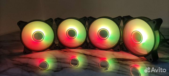 Вентиляторы для пк Aigo ar12pro черный 120мм