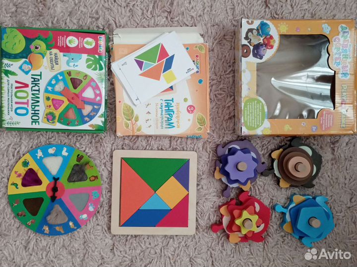 Игры, конструктор, танграм, сортер