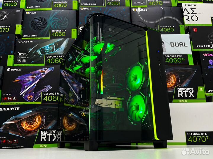 Игровой пк intel i5 12400f + RTX 4060 Ti/RTX 4070