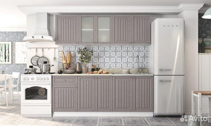 Кухня 2,0 метра в цвете Трюфель