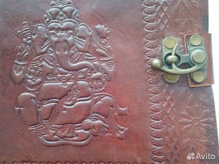 Скетчбук натуральная кожа ручная работа Египет