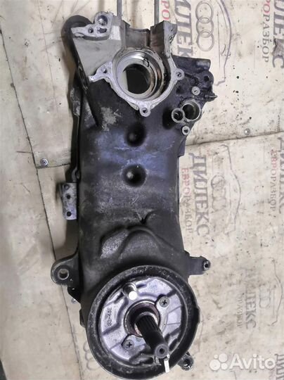 Картер двигателя(мото) Мопед Suzuki Lets 2