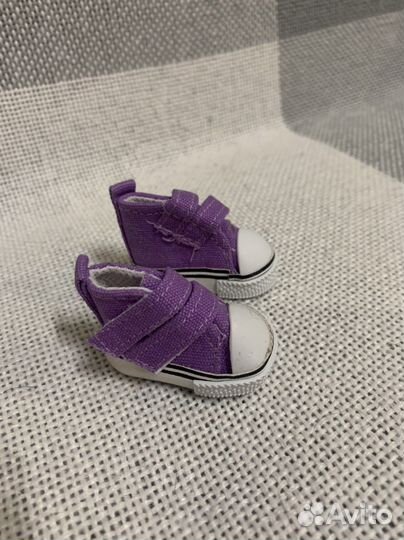 Кеды для кукол и игрушек 4,7 см разноцветные