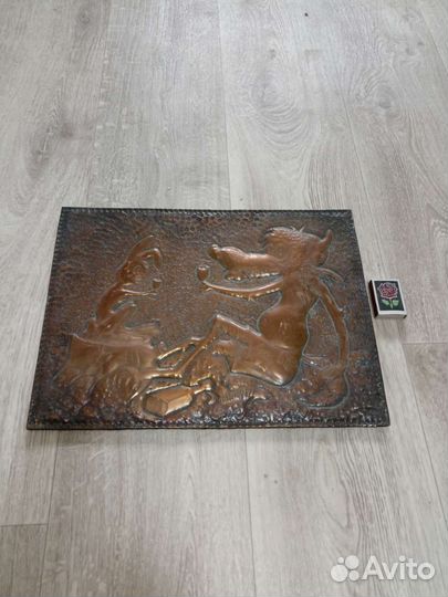 Коллекция советской чеканки