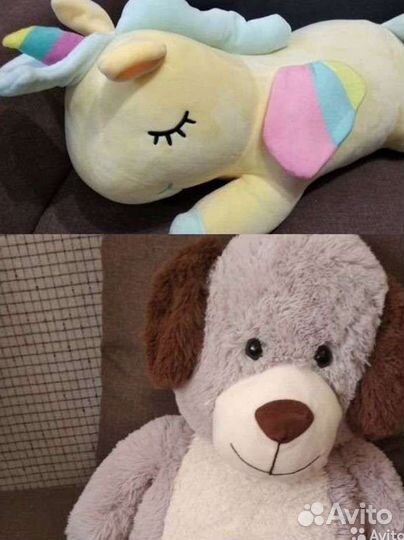 Игрушки мягкие, новые