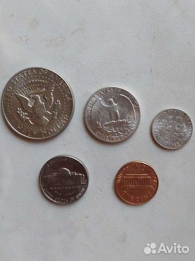 Набор американских монет Liberty whitman