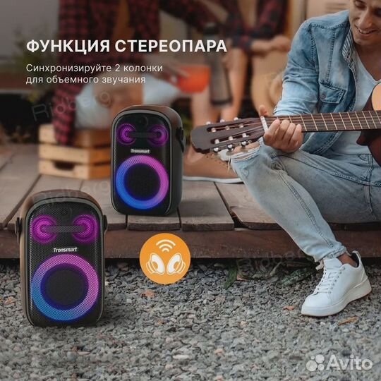 Колонка портативная блютуз Tronsmart Halo 100 60W