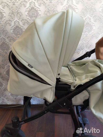 Коляска 2 в 1 эко кожа