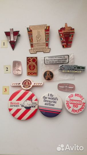 Значки разные