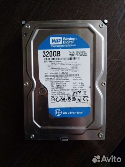 Жесткий диск HDD 320gb