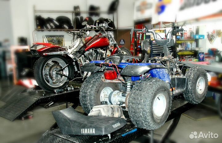 Ремонт мопедов, мотоциклов, квадроциклов