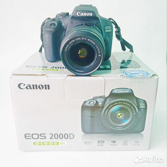 Фотоаппарат Canon EOS 2000D