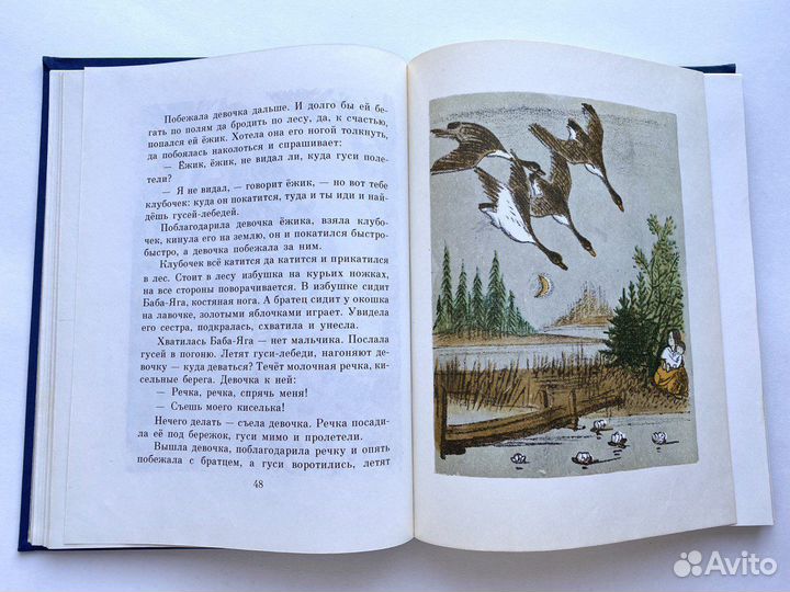 Гуси-лебеди Сказки, песенки, загадки илл. Васнецов