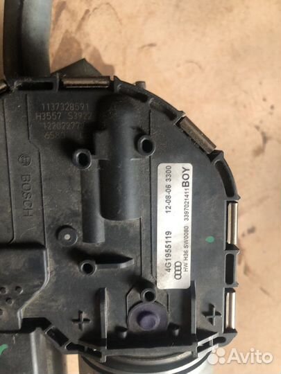 Трапеция дворников на ауди а6 а7 4g