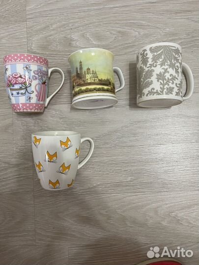 Бокалы свадебные, кружки, тарелки, салфетницы