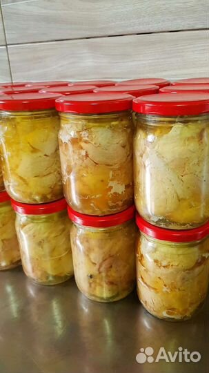 Тушёнка домашняя, пельмени домашние, купаты