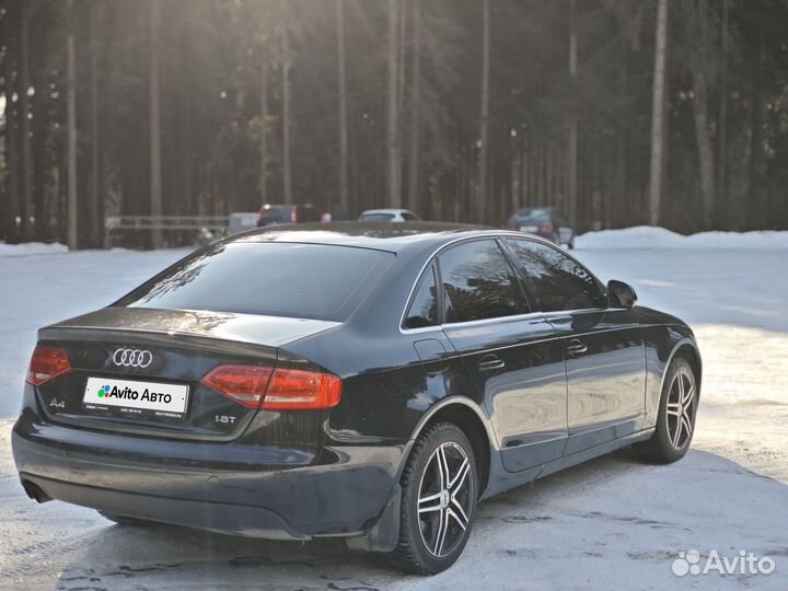 Audi A4 1.8 CVT, 2008, 189 000 км