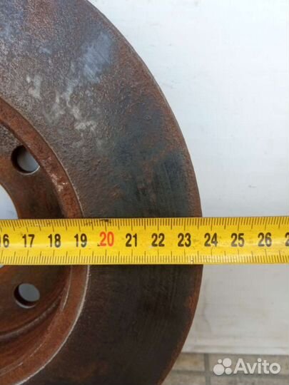 Диск тормозной передний Renault 19 2