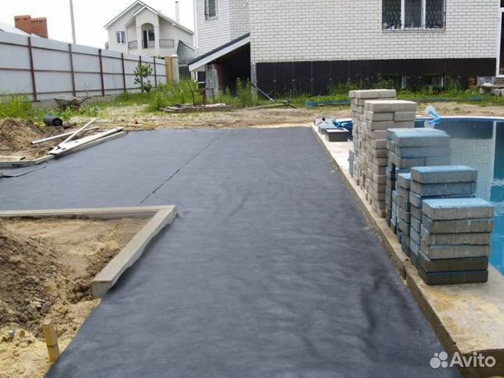 Геотекстиль садовый