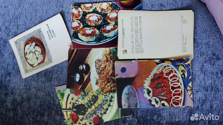 Открытки с рецептами СССР