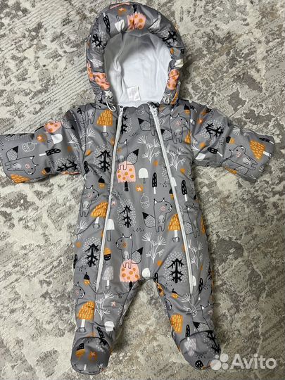 Детский демисезонный комбинезон