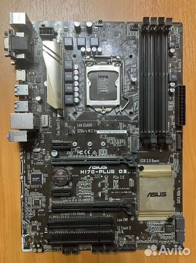 Материнская плата Asus H170 Plus D3 LGA1151