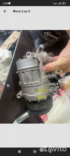 Компрессор кондиционера бмв м54