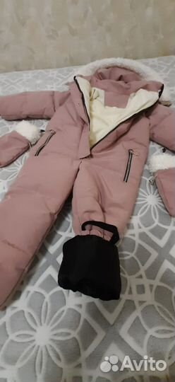 Зимний комбинезон для девочки 116