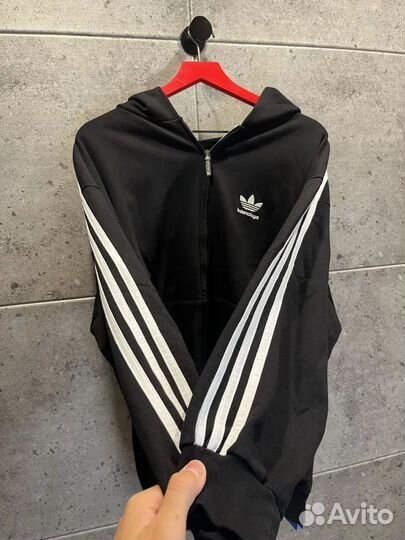 Balenciaga x adidas zip hoodie