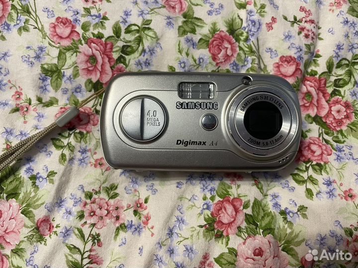 Компактный фотоаппарат samsung digimax a4