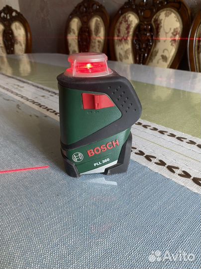 Лазерный уровень bosch pll 360
