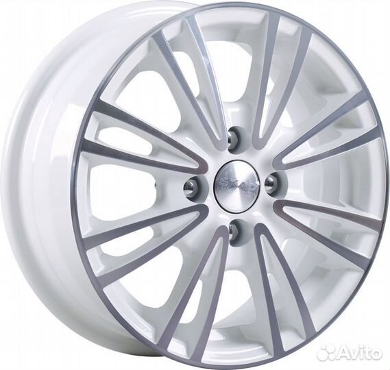 R15 4x114,3 6J ET45 D67,1 Скад Пантера алмаз-белый